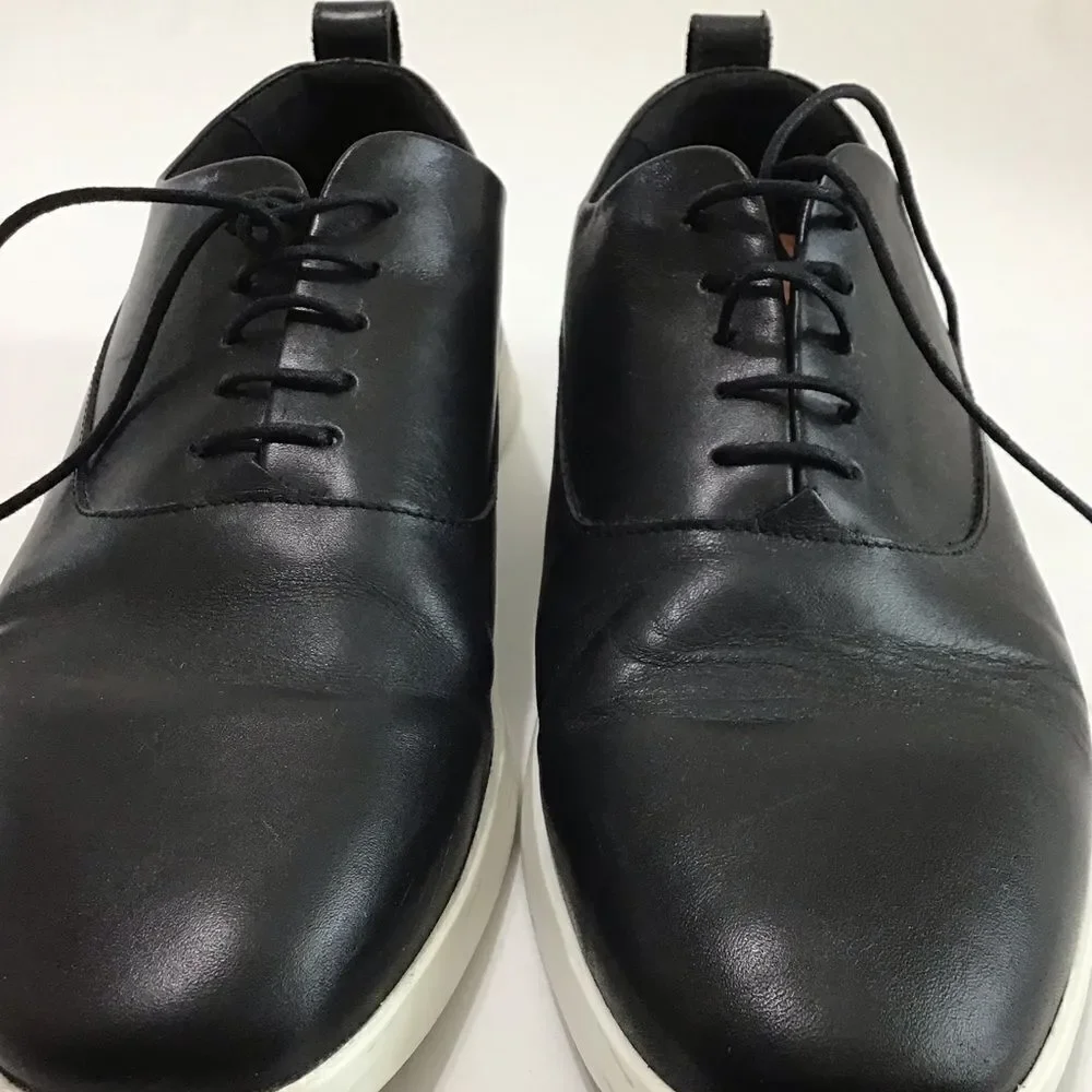 Wolf And Shepard Crossover Long Wing Leather Shoes Size 9.5